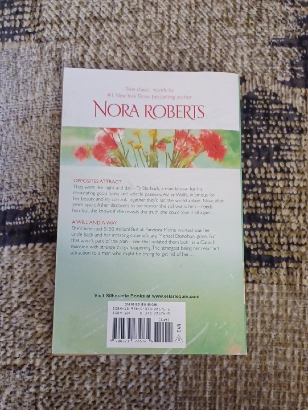 $4 Add-on Nora Roberts "Chances" - Paperback Book (2 In 1) - Picture 2 of 7